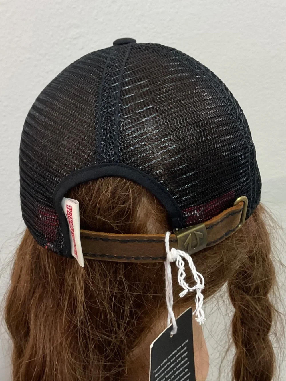 True religion Leather Cap.